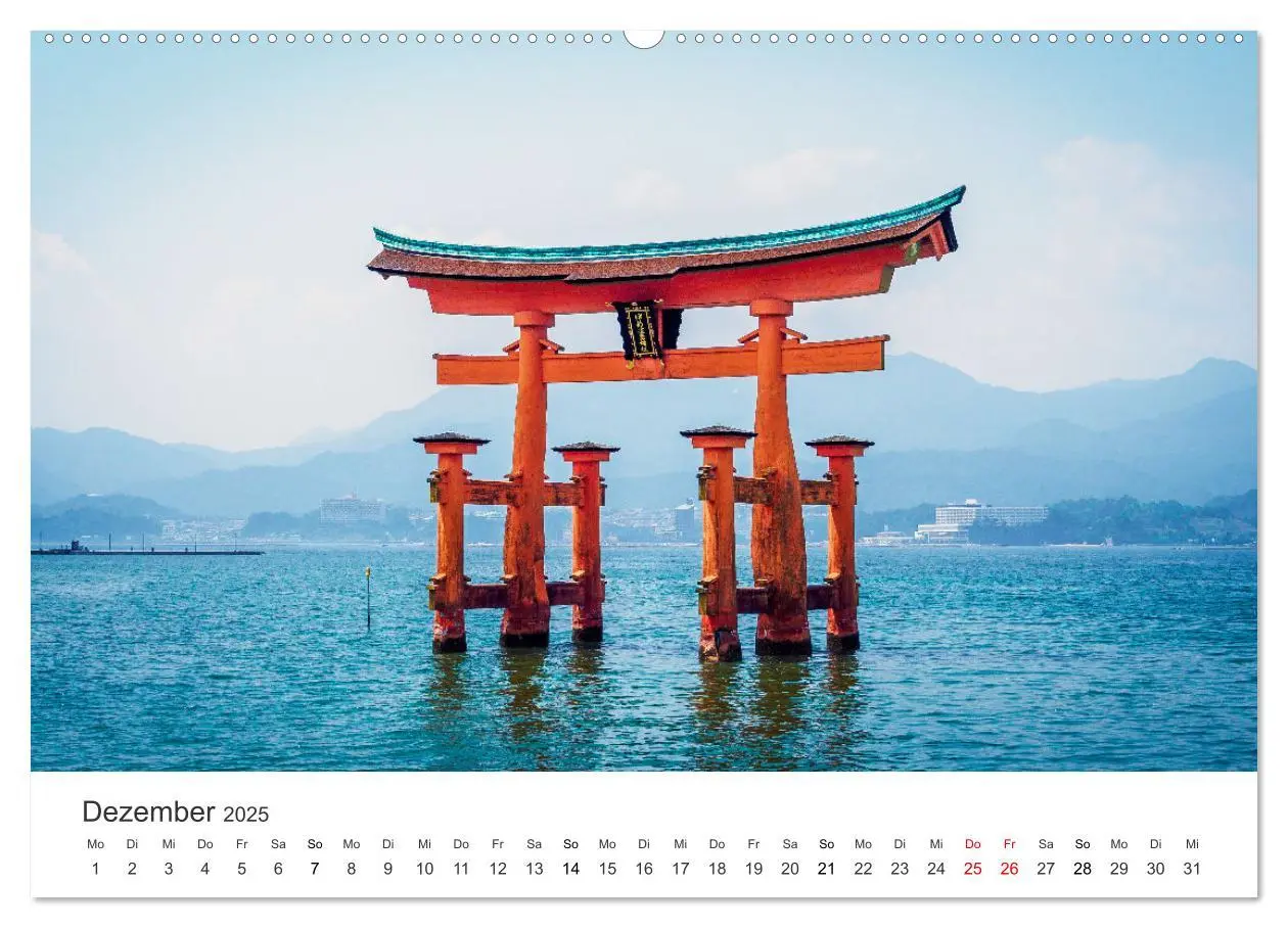 Bild: 9783435073054 | Japan - Land der Kontraste (Wandkalender 2025 DIN A2 quer),...