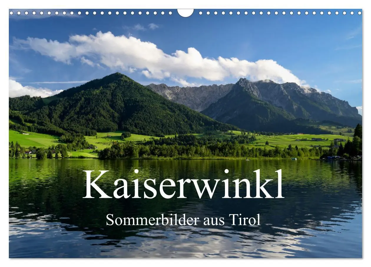 Cover: 9783457543054 | Kaiserwinkl - Sommerbilder aus Tirol (Wandkalender 2026 DIN A3...