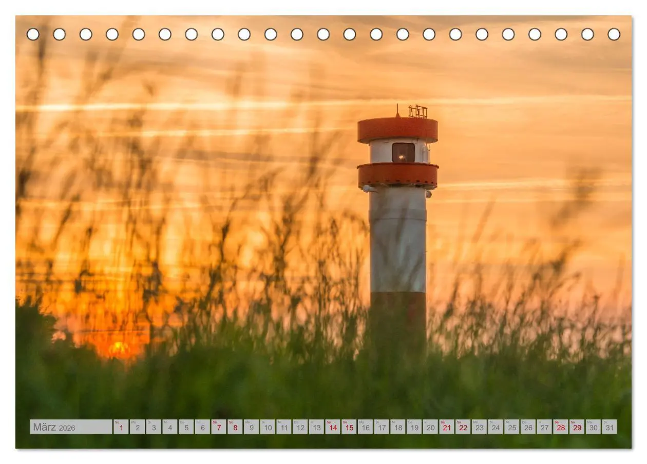 Bild: 9783457783054 | Leuchttürme - Wächter der Küsten (Tischkalender 2026 DIN A5 quer),...