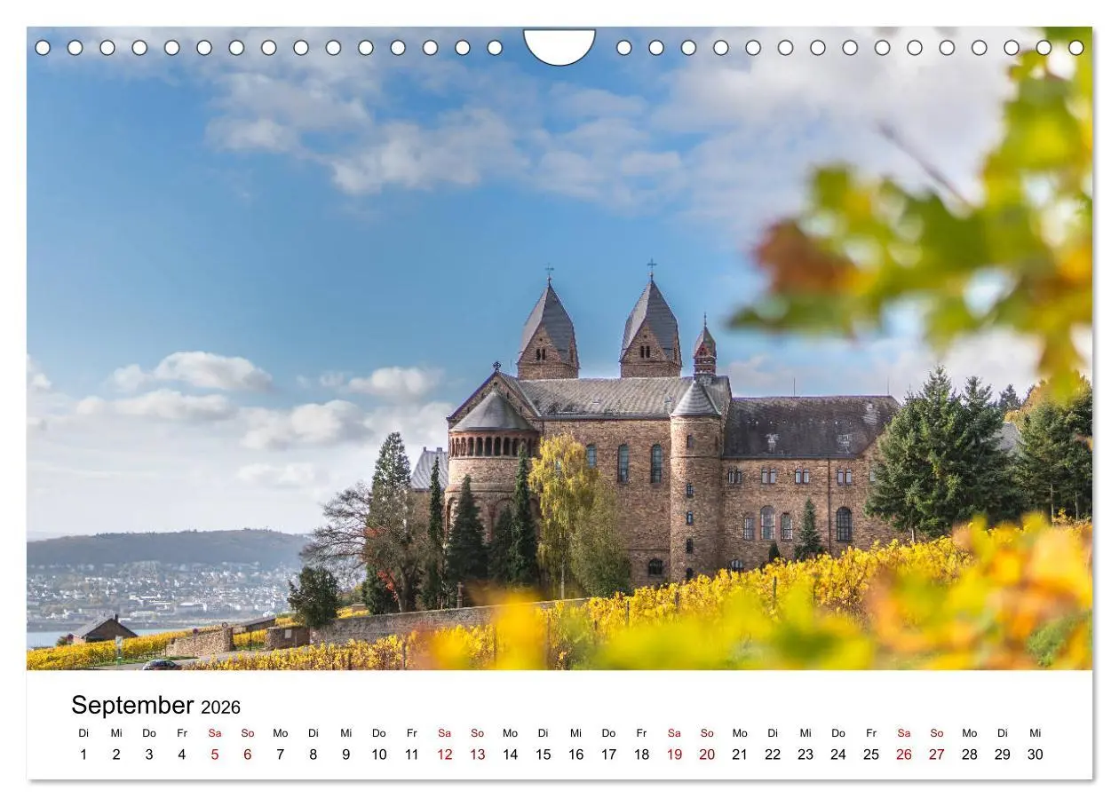 Bild: 9783457923054 | Rheingau 2026 (Wandkalender 2026 DIN A4 quer), CALVENDO Monatskalender