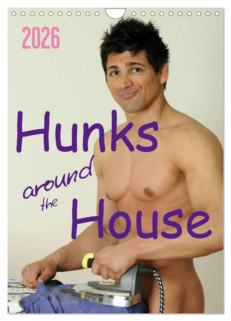 Cover: 9783516563054 | Hunks around the House (Wall Calendar 2026 DIN A4 portrait),...