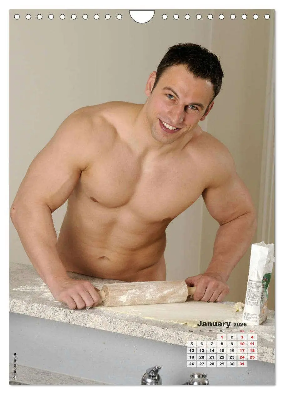 Bild: 9783516563054 | Hunks around the House (Wall Calendar 2026 DIN A4 portrait),...