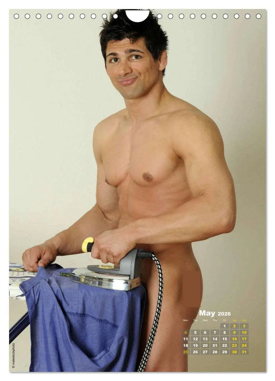 Bild: 9783516563054 | Hunks around the House (Wall Calendar 2026 DIN A4 portrait),...