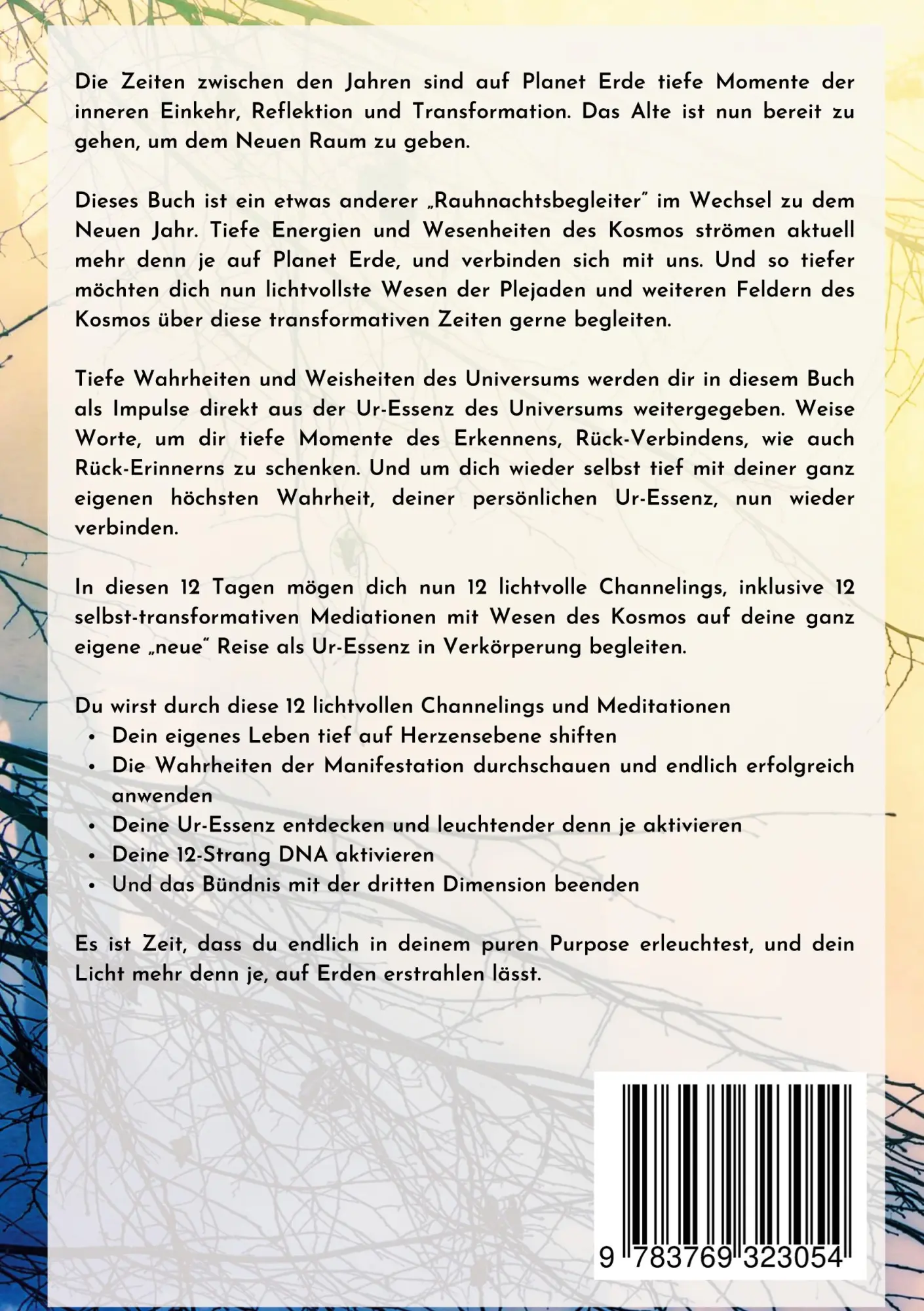 Rückseite: 9783769323054 | Rauhnächte mit den Plejadern | Ruth Verena Weber | Taschenbuch | 2024