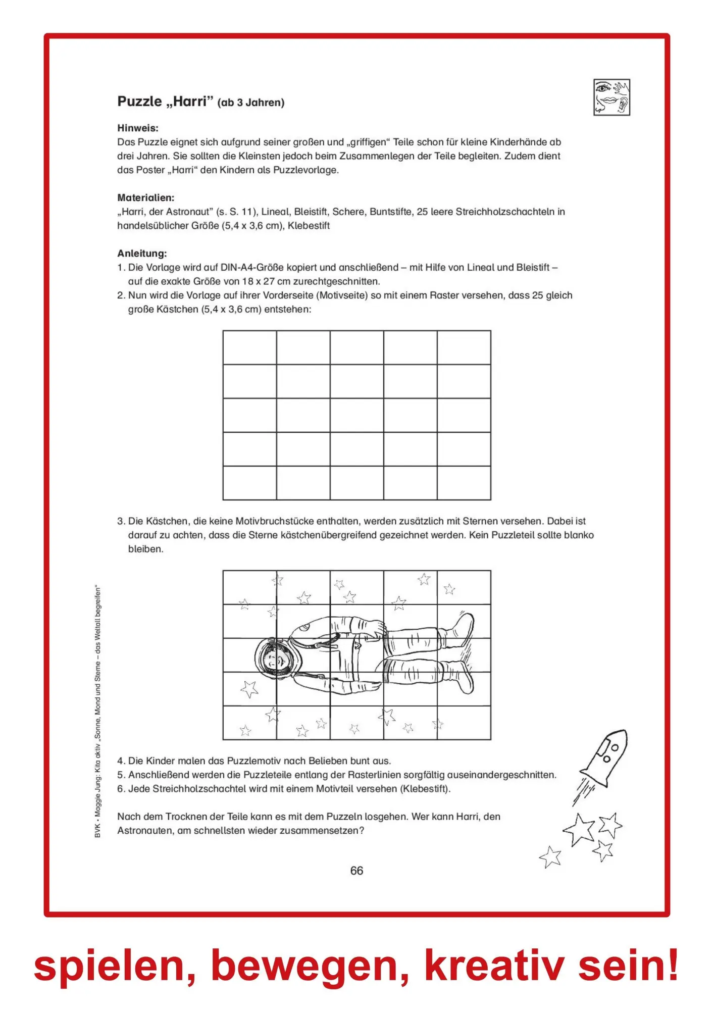 Bild: 9783867403054 | Kita aktiv: Projektmappe Sonne, Mond und Sterne | Maggie Jung | 84 S.