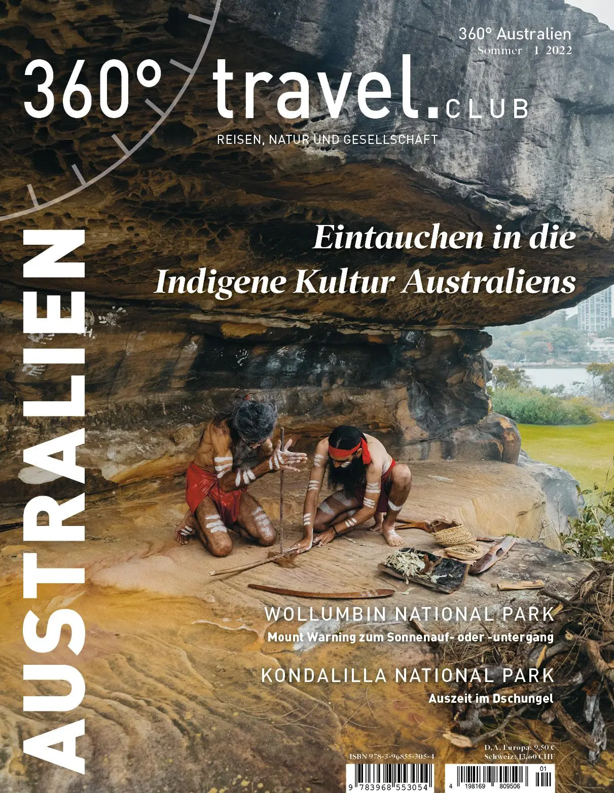 Cover: 9783968553054 | 360° Australien - Ausgabe Sommer 1/2022 | 360° medien | Broschüre