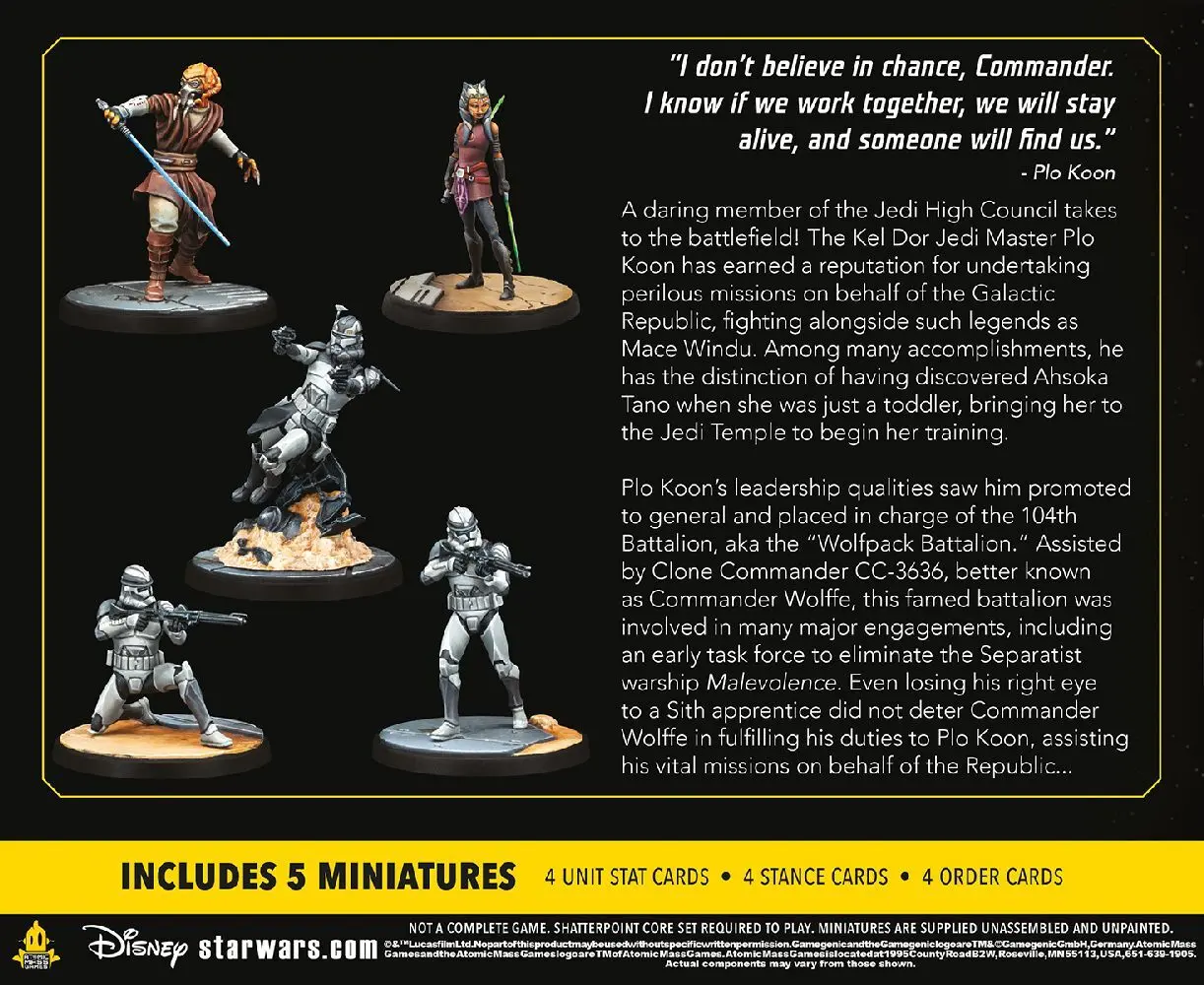 Bild: 841333123154 | Star Wars: Shatterpoint Lead by Example Squad Pack (Mit gutem...