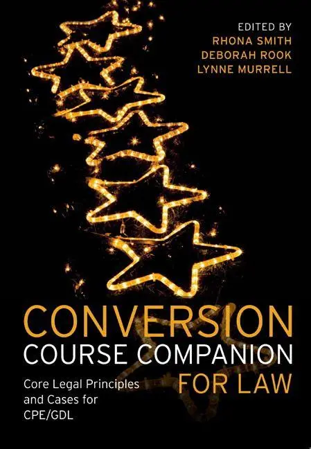 Cover: 9781405873154 | Conversion Course Companion for Law | Rhona Smith (u. a.) | Buch