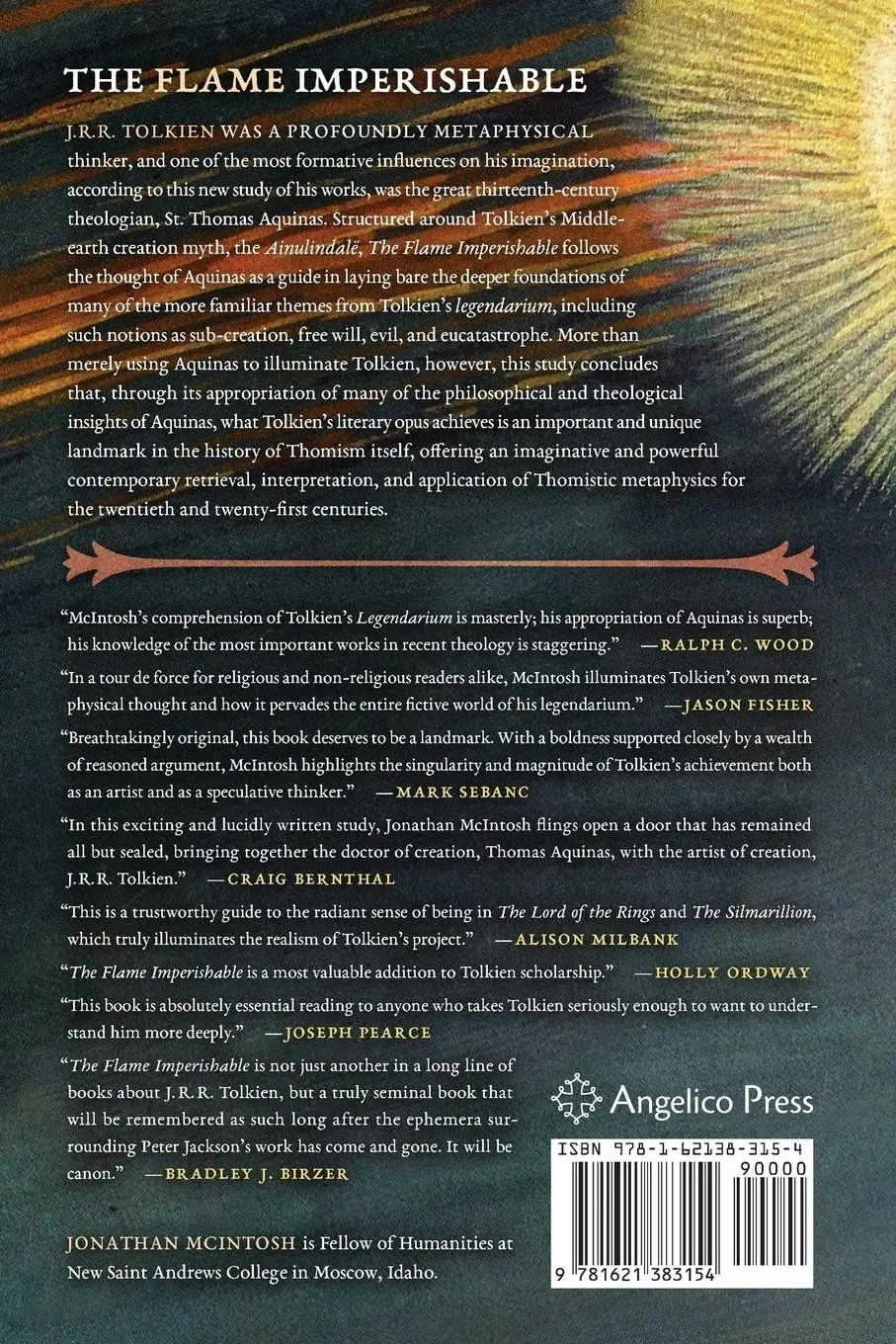 Rückseite: 9781621383154 | The Flame Imperishable | Jonathan S. McIntosh | Taschenbuch | Englisch