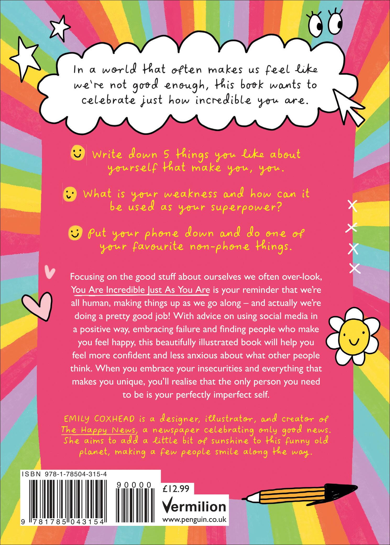 Rückseite: 9781785043154 | You Are Incredible Just as You Are: How to Embrace Your Perfectly...