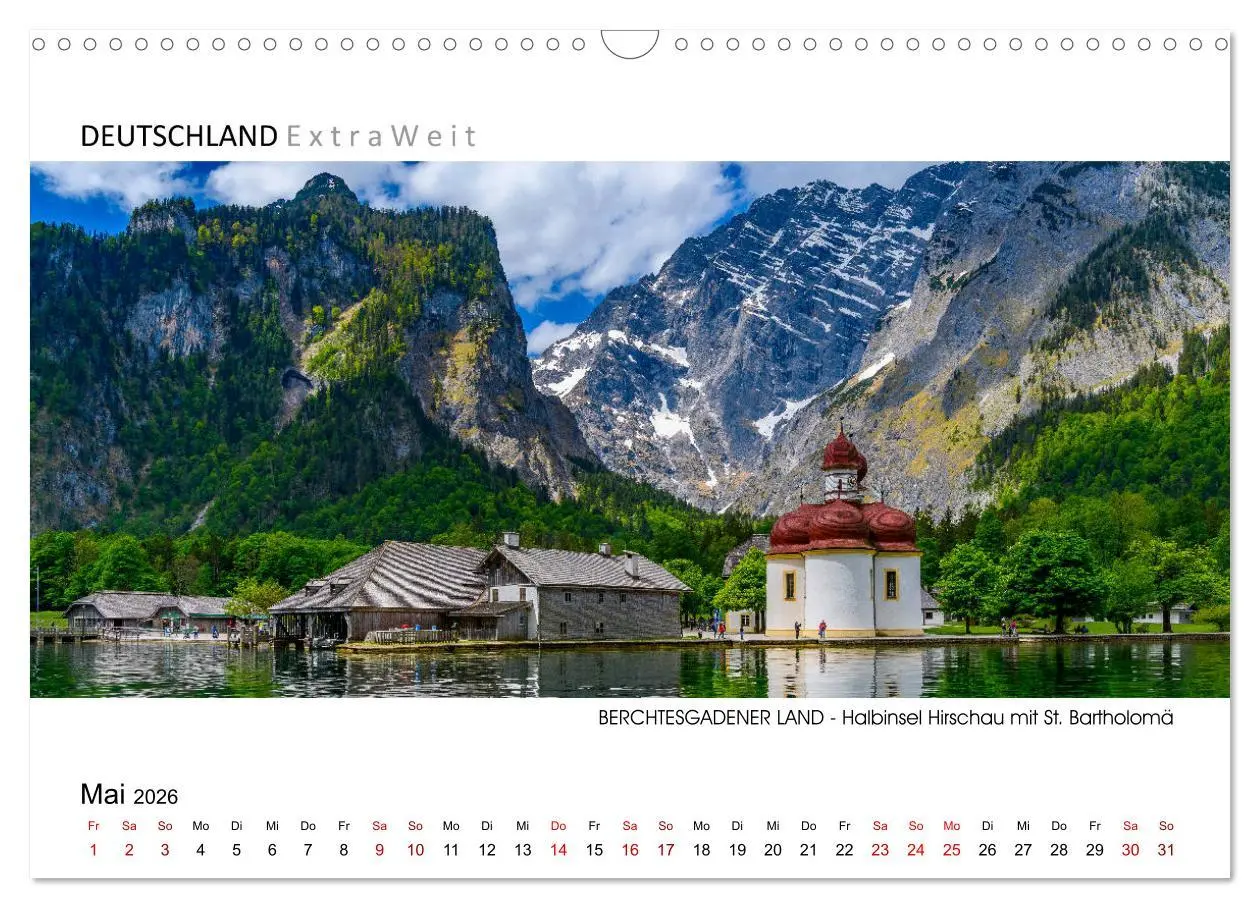 Bild: 9783457773154 | Impressionen aus dem Berchtesgadener Land (Wandkalender 2026 DIN A3...