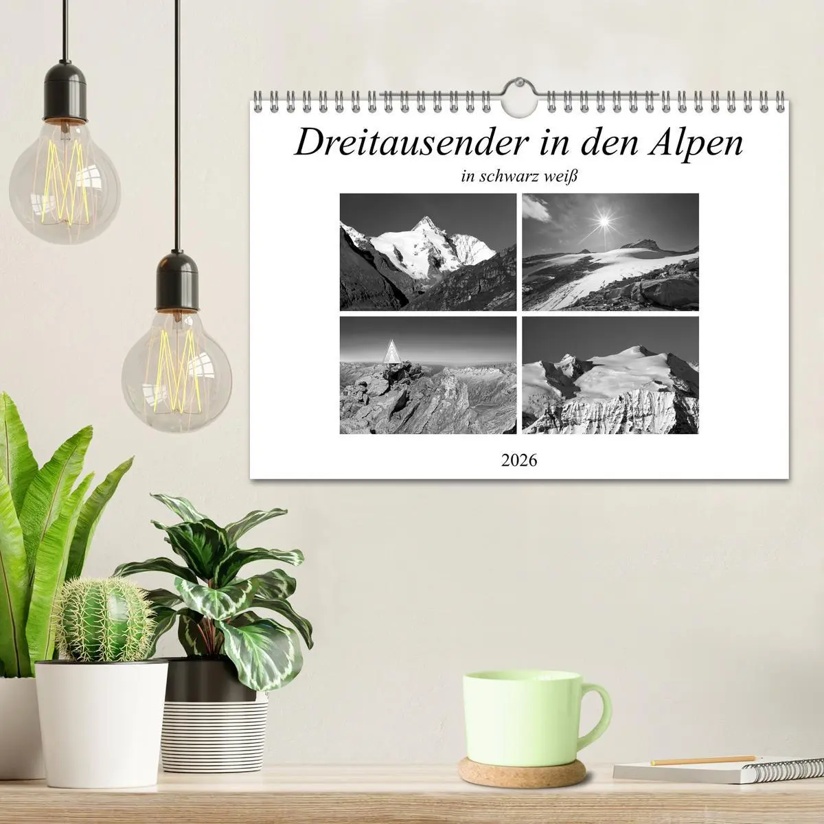 Bild: 9783457843154 | Dreitausender in den Alpen (Wandkalender 2026 DIN A4 quer),...