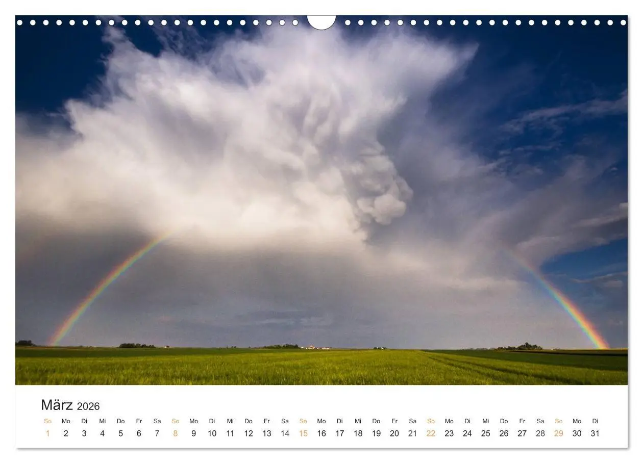 Bild: 9783516173154 | Faszination Gewitter (Wandkalender 2026 DIN A3 quer), CALVENDO...