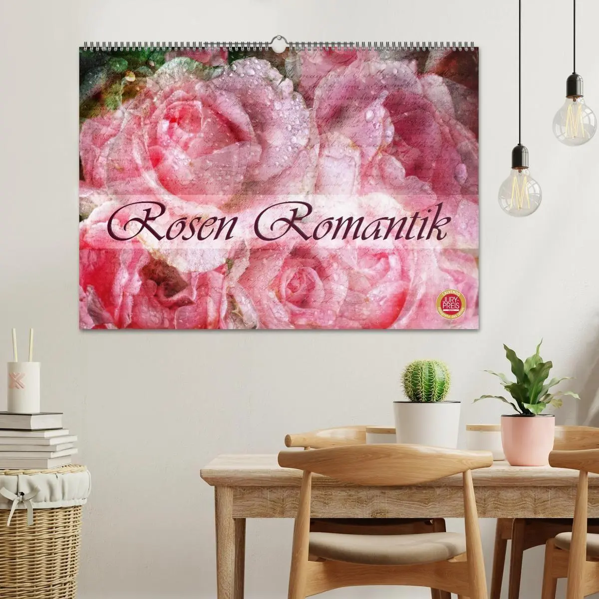 Bild: 9783594073254 | Rosen Romantik (Wandkalender 2027 DIN A2 quer), CALVENDO...