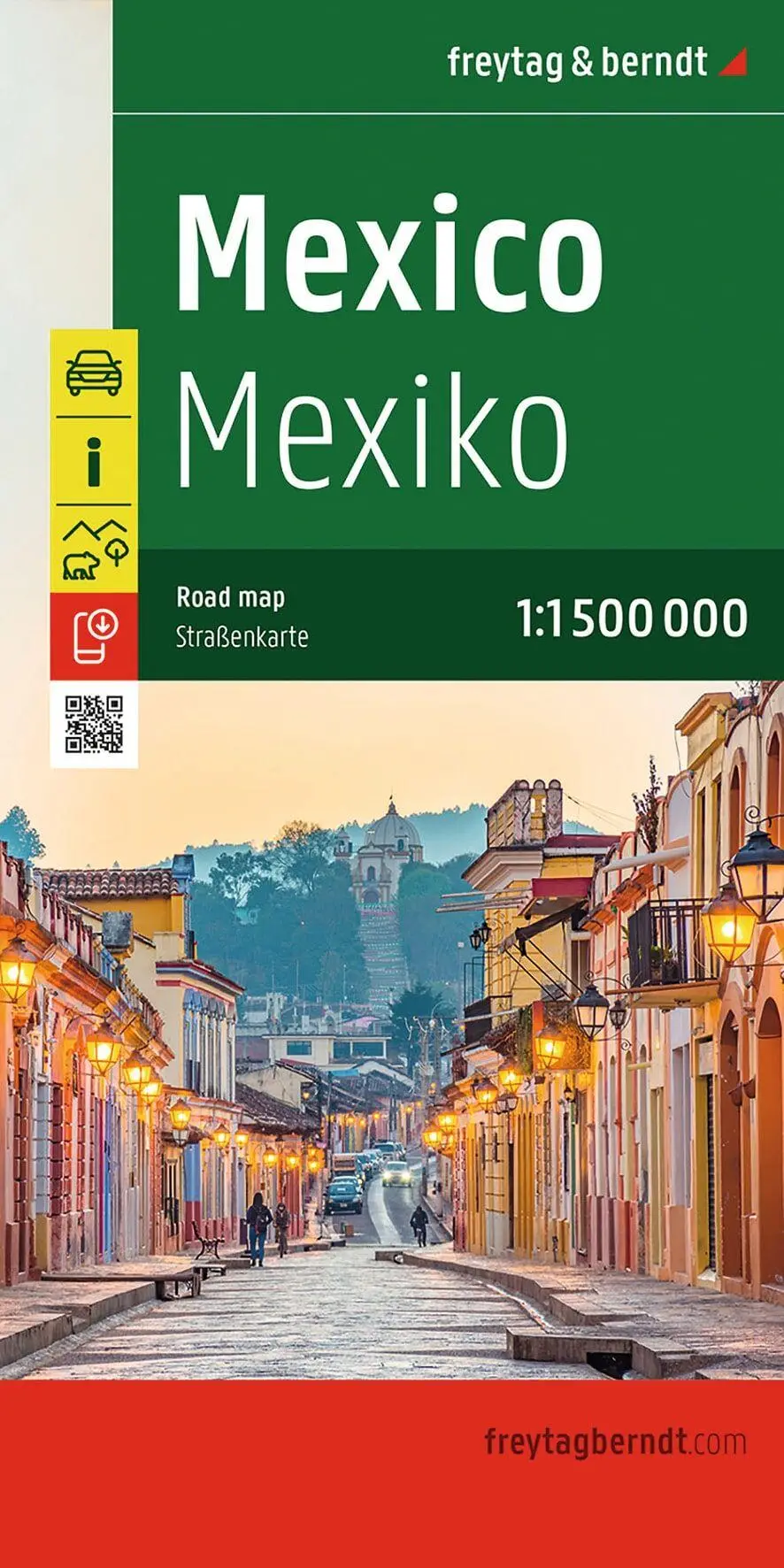 Cover: 9783707923254 | freytag &amp; berndt Straßenkarte Mexiko 1:1,5 Mio. | Freytag &amp; Berndt