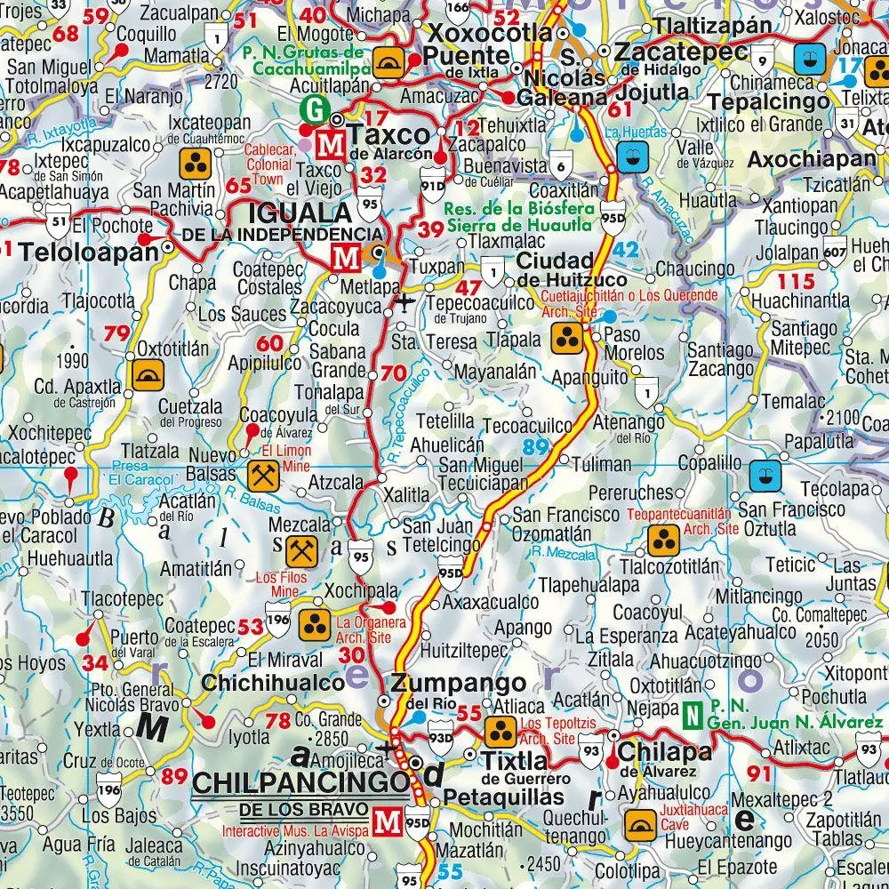 Bild: 9783707923254 | freytag &amp; berndt Straßenkarte Mexiko 1:1,5 Mio. | Freytag &amp; Berndt