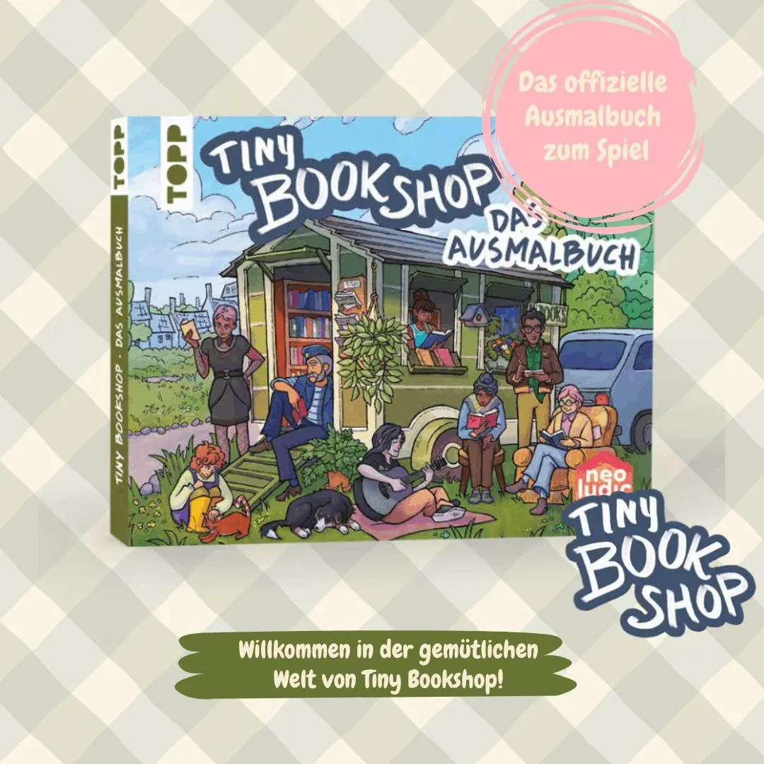 Bild: 9783735883254 | Tiny Bookshop - Das Ausmalbuch | Neoludic Games | Taschenbuch | 112 S.