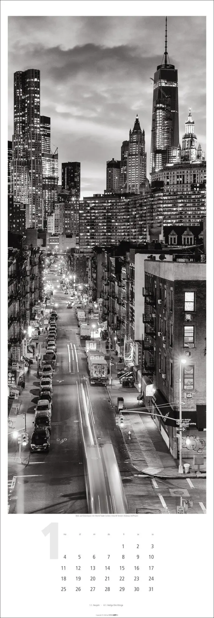 Bild: 9783839903254 | New York XXL Kalender 2027 | Torsten A. Hoffmann | Kalender | 14 S.