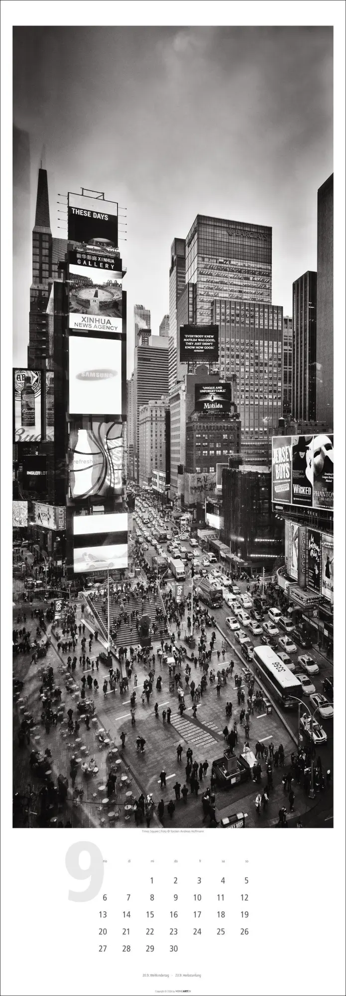 Bild: 9783839903254 | New York XXL Kalender 2027 | Torsten A. Hoffmann | Kalender | 14 S.