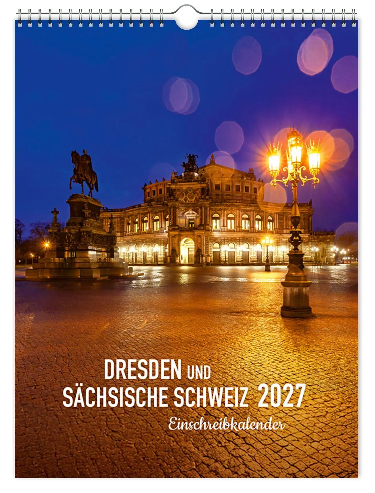 Cover: 9783912303254 | Einschreibkalender Dresden und Sächsische Schweiz 2027 | Kalender
