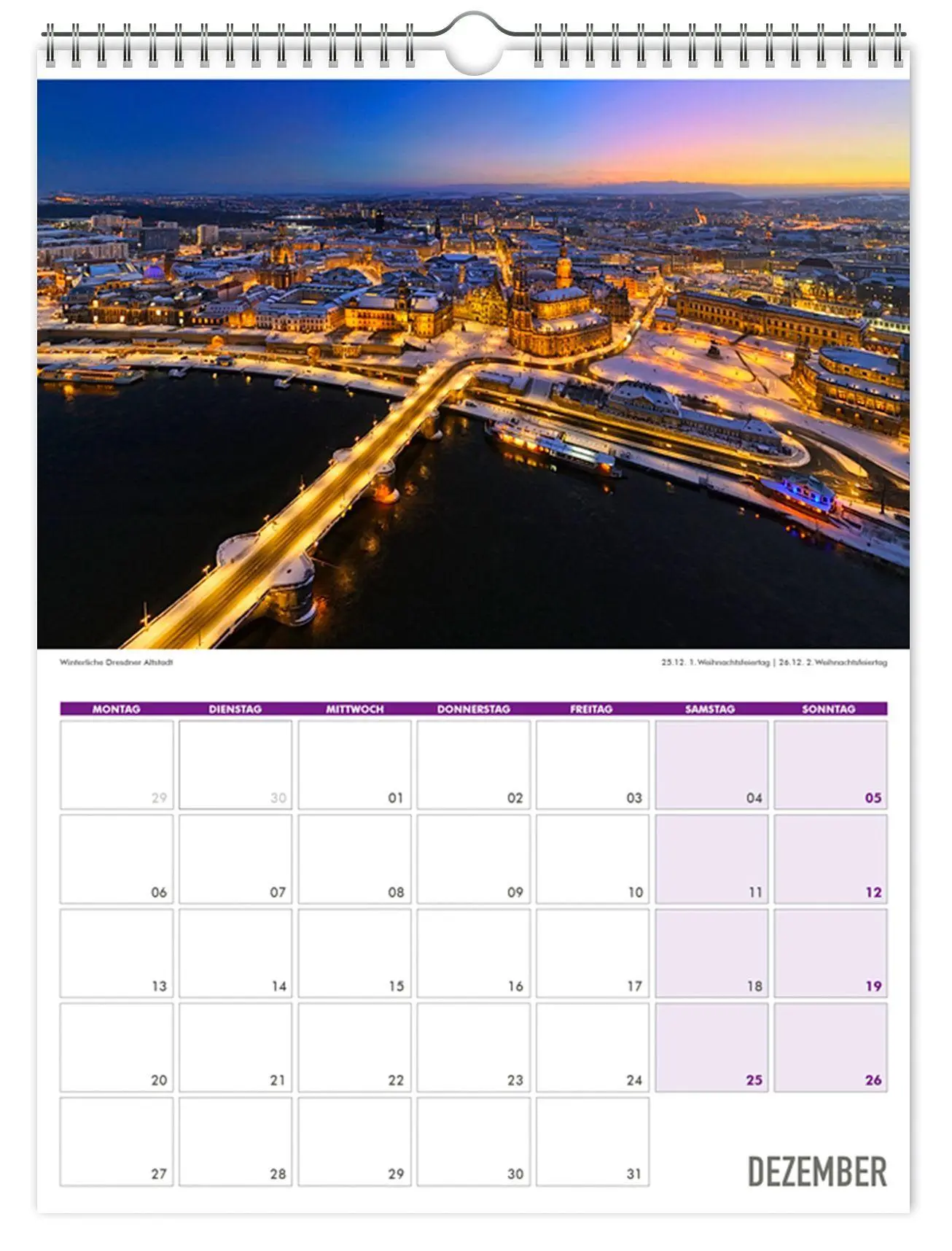 Bild: 9783912303254 | Einschreibkalender Dresden und Sächsische Schweiz 2027 | Kalender