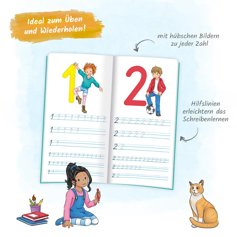 Bild: 9783988023254 | Trötsch Mein erstes Übungsbuch Zahlen | Trötsch Verlag | Taschenbuch