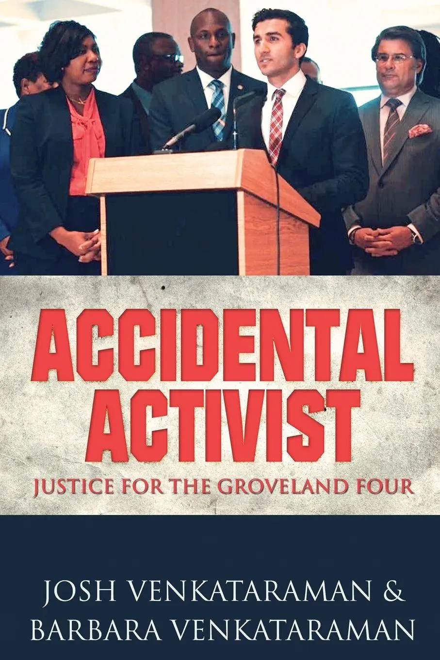 Cover: 9784867523254 | Accidental Activist | Justice for the Groveland Four | Venkataraman