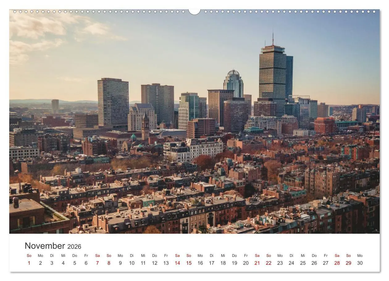 Bild: 9783457443354 | Boston - The Hub of the Universe (hochwertiger Premium Wandkalender...