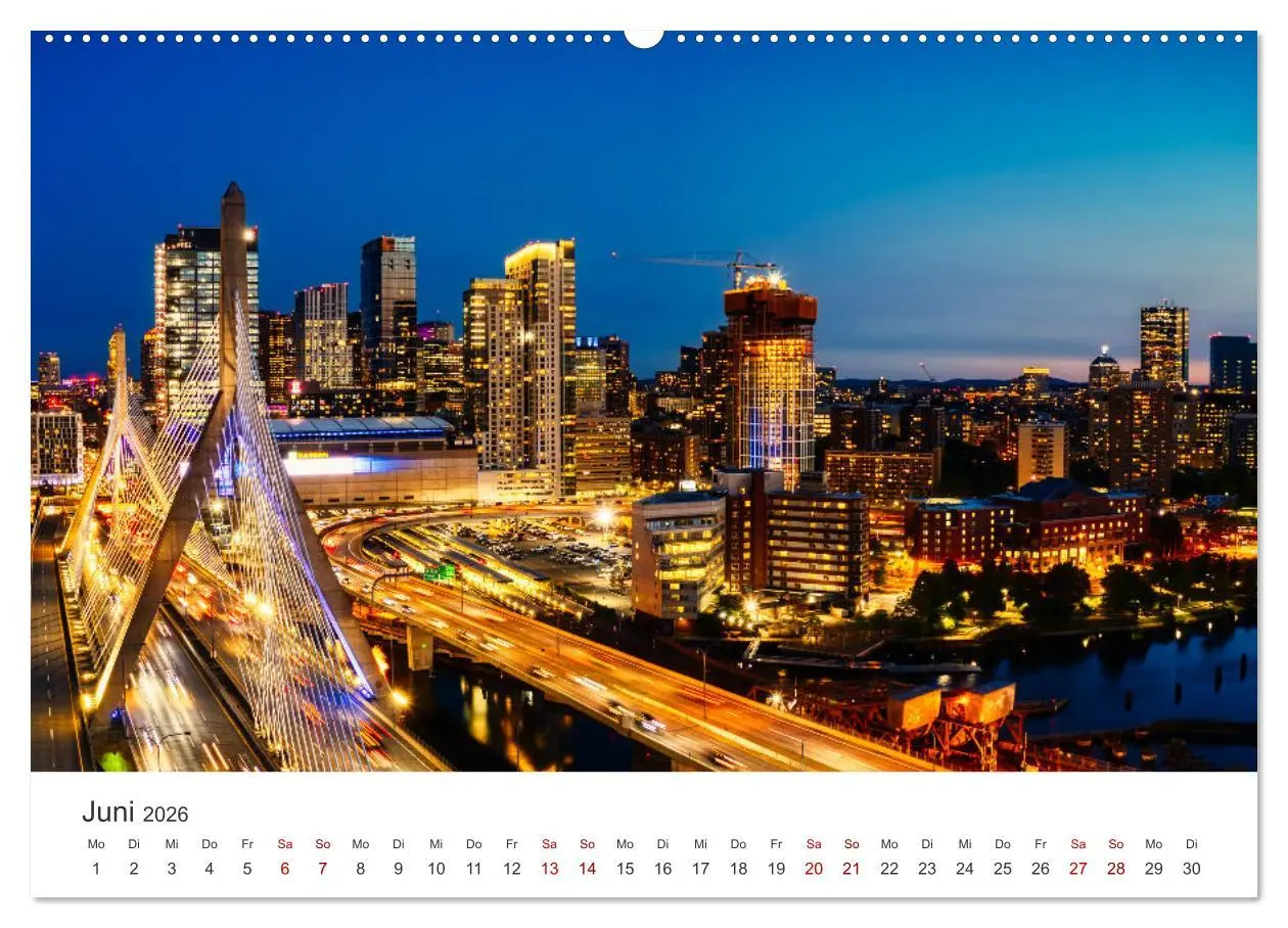 Bild: 9783457443354 | Boston - The Hub of the Universe (hochwertiger Premium Wandkalender...