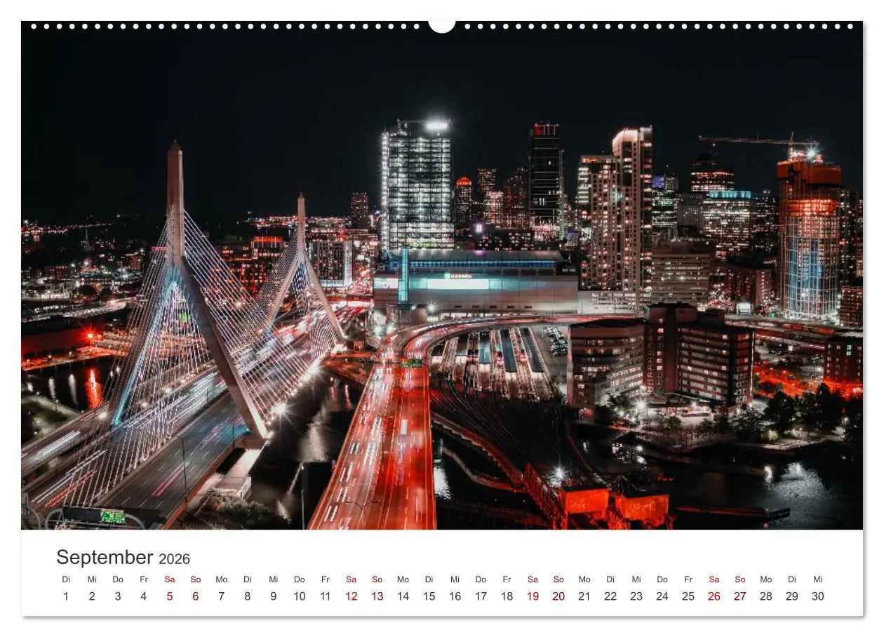 Bild: 9783457443354 | Boston - The Hub of the Universe (hochwertiger Premium Wandkalender...
