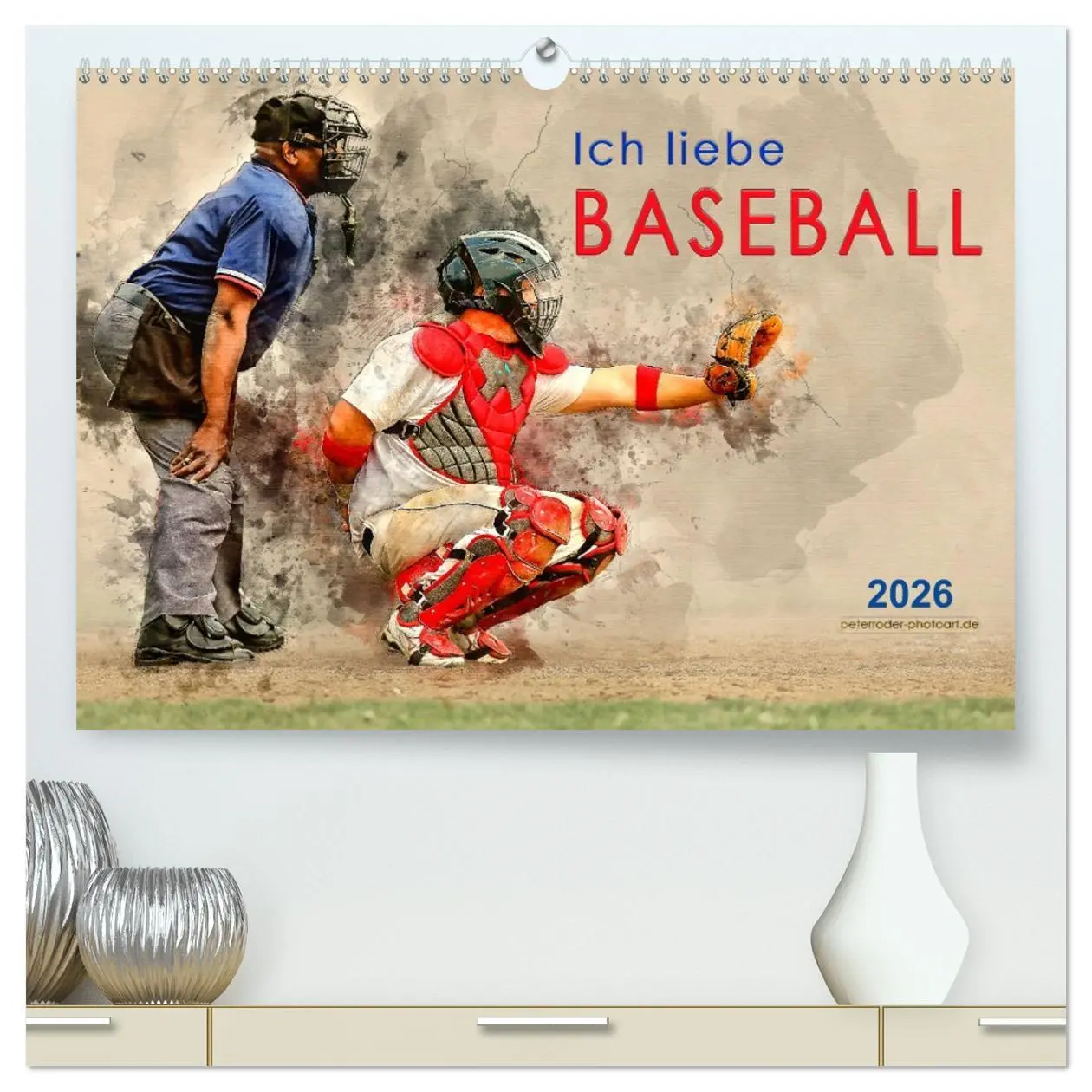 Cover: 9783457753354 | Ich liebe Baseball (hochwertiger Premium Wandkalender 2026 DIN A2...