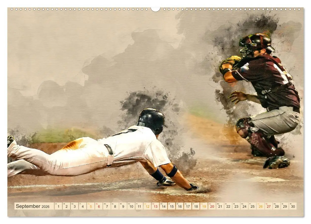 Bild: 9783457753354 | Ich liebe Baseball (hochwertiger Premium Wandkalender 2026 DIN A2...