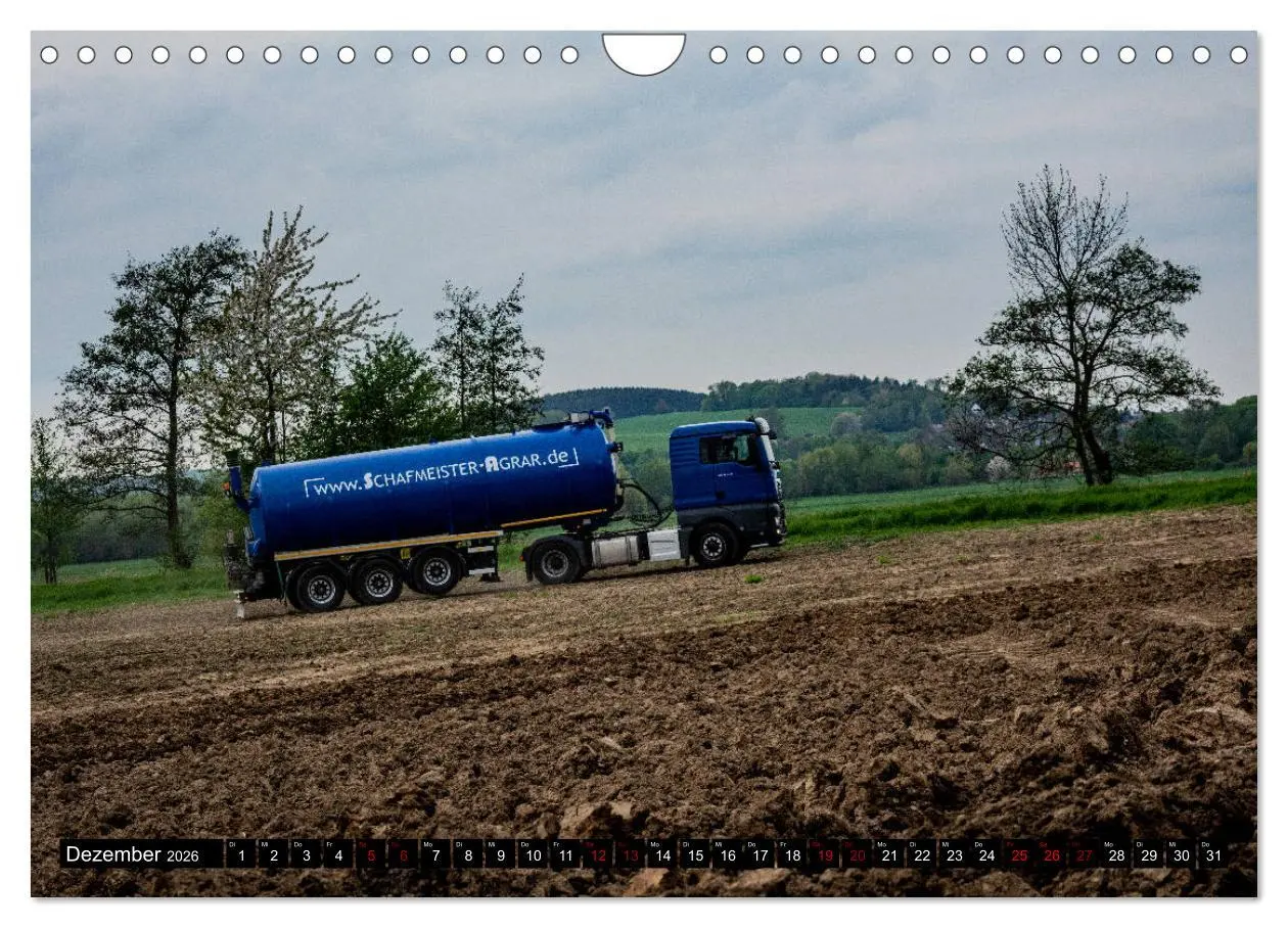 Bild: 9783457823354 | Landtechnik 2026 (Wandkalender 2026 DIN A4 quer), CALVENDO...