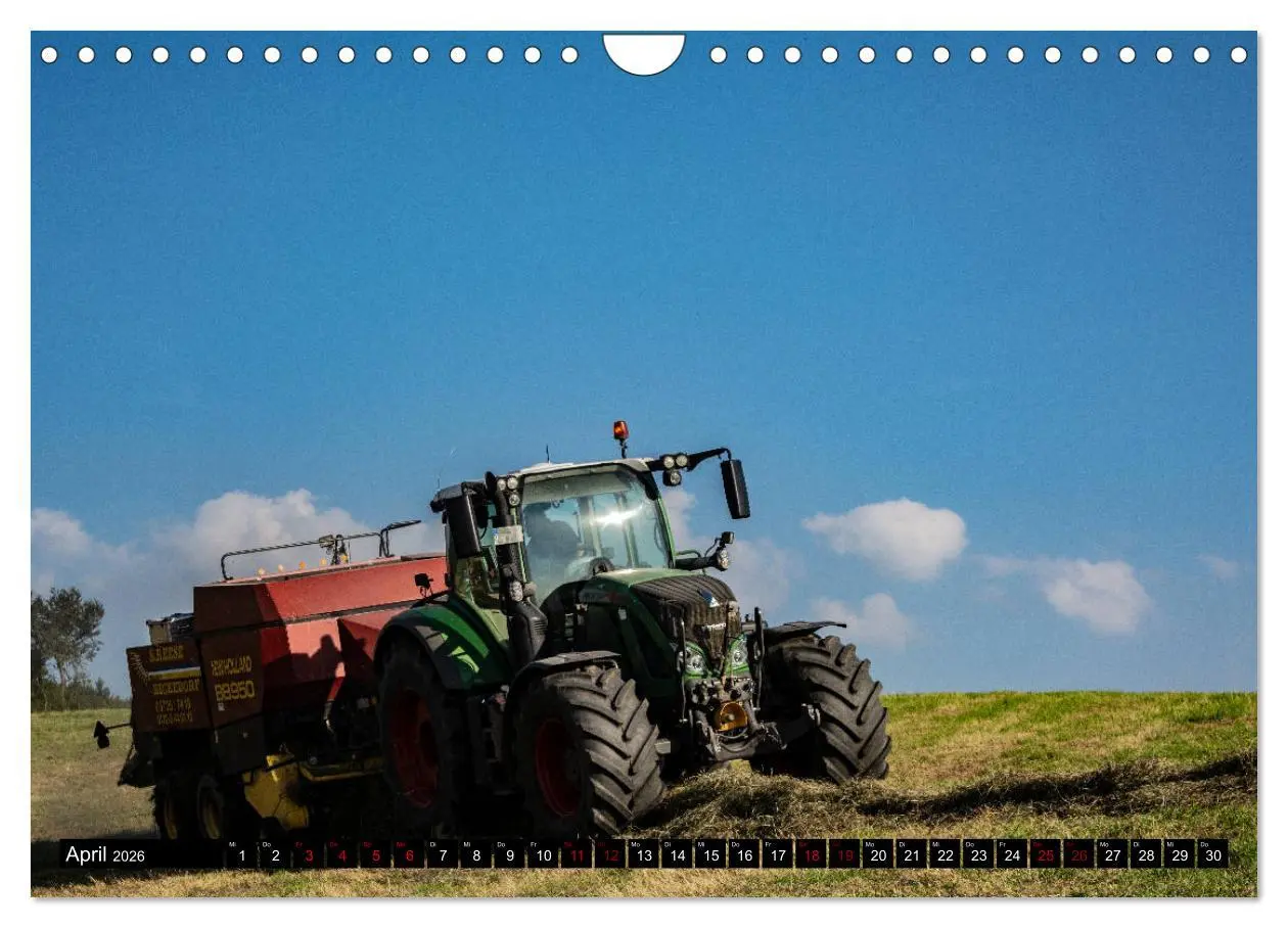Bild: 9783457823354 | Landtechnik 2026 (Wandkalender 2026 DIN A4 quer), CALVENDO...