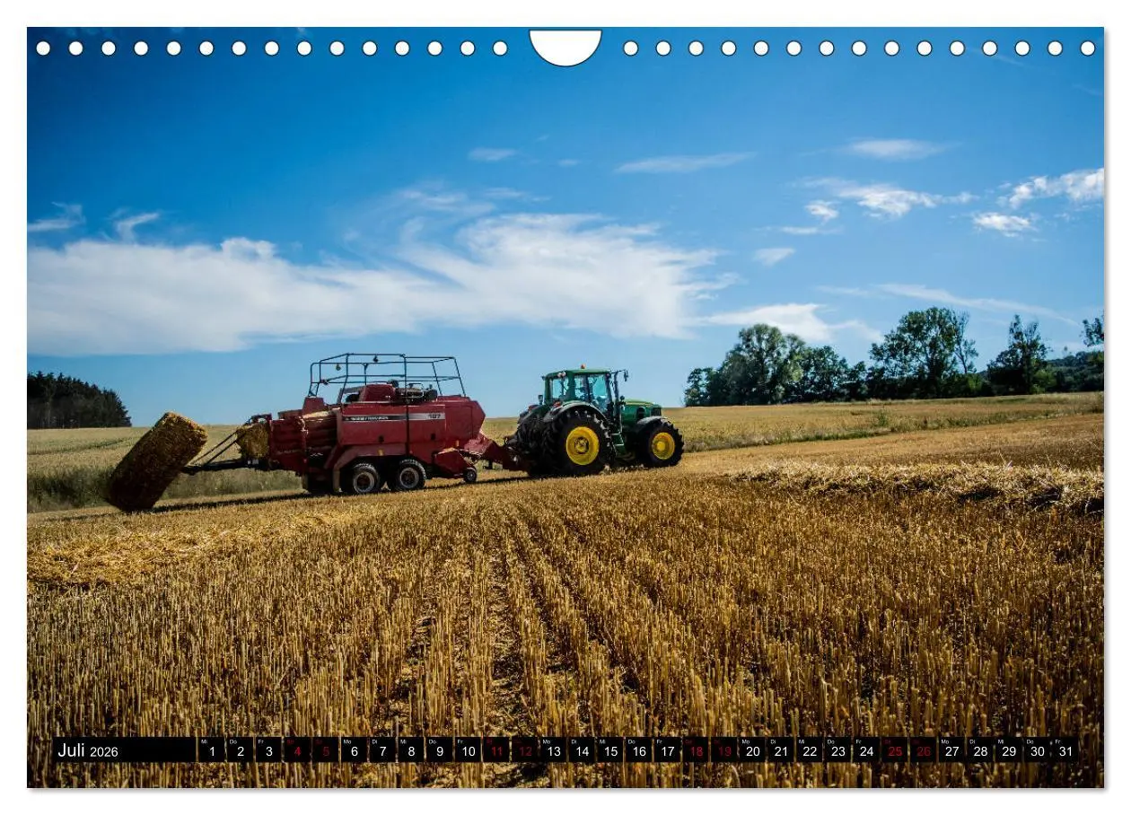 Bild: 9783457823354 | Landtechnik 2026 (Wandkalender 2026 DIN A4 quer), CALVENDO...