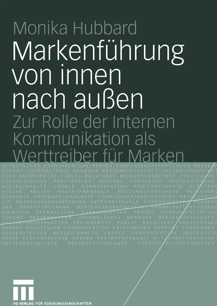 Markenführung von Innen Nach Außen: Zur Rolle der Internen Kommunikation als Werttreiber für Marken (Organisationskommunikation) (German Edition)