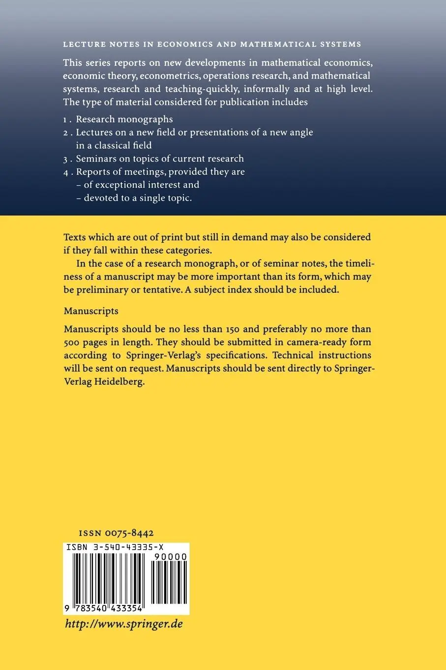 Rückseite: 9783540433354 | Bilateral Bargaining | Theory and Applications | Stefan Napel | Buch