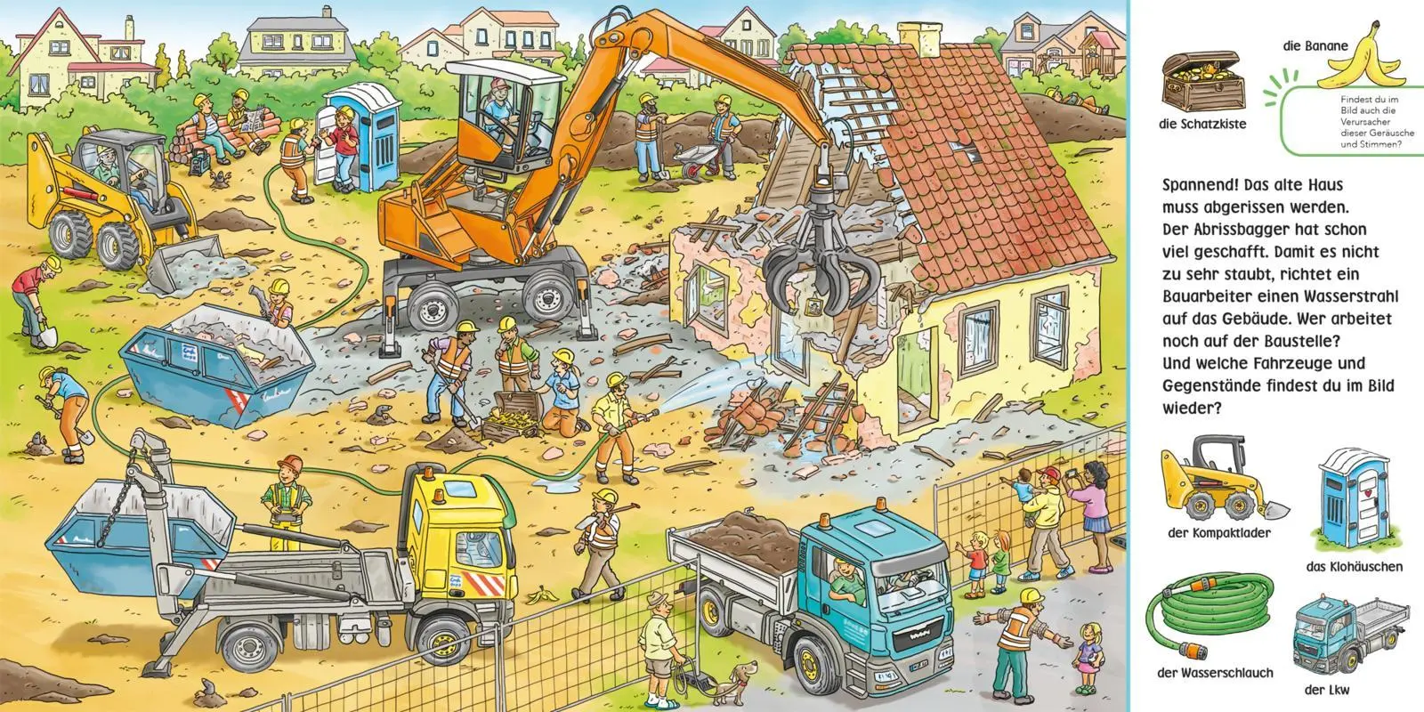 Bild: 9783551253354 | Hör mal (Soundbuch): Wimmelbuch: Baustelle | Enni Bollin | Buch | 2025