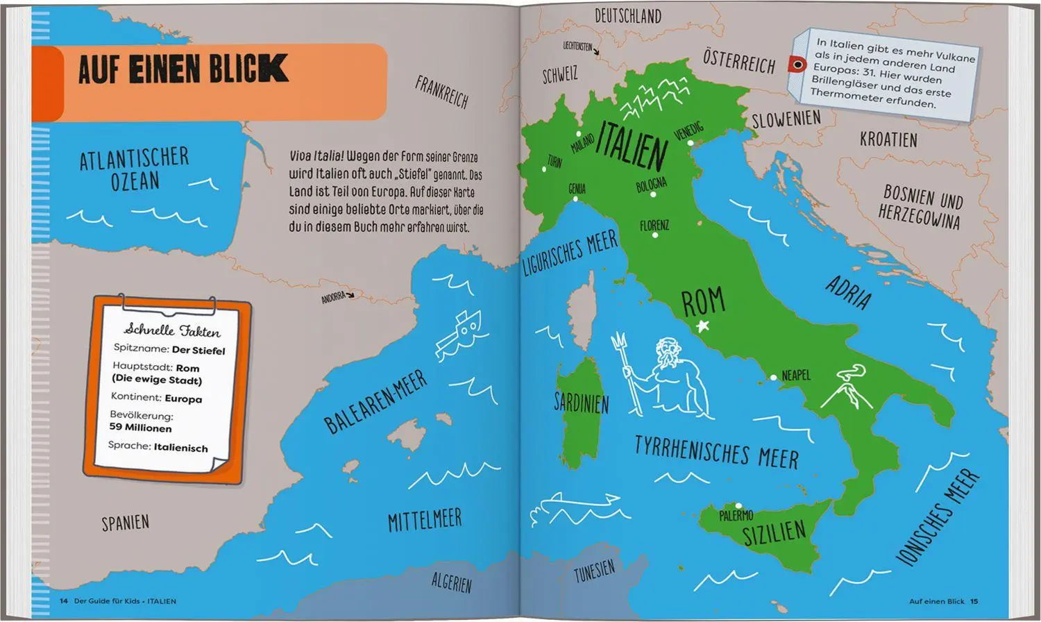 Bild: 9783575013354 | LONELY PLANET Kinderreiseführer Der Guide für Kids Italien | Buch