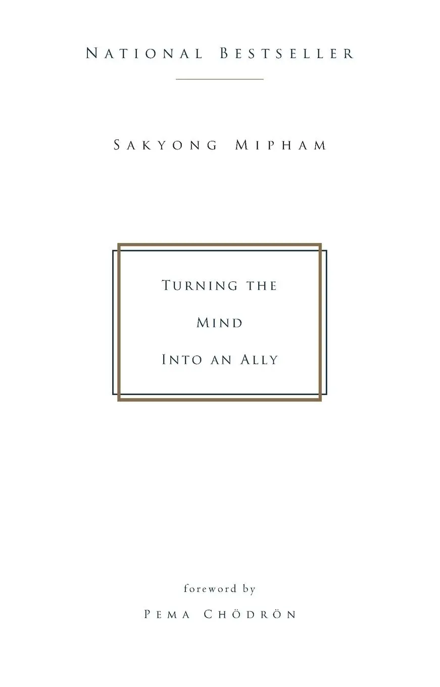 Cover: 9781573223454 | Turning the Mind Into an Ally | Sakyong Mipham | Taschenbuch | 2004