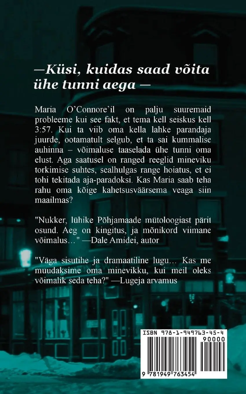 Rückseite: 9781949763454 | Kellassepp | Novell (Eesti väljaanne) (Estonian Edition) | Erishkigal