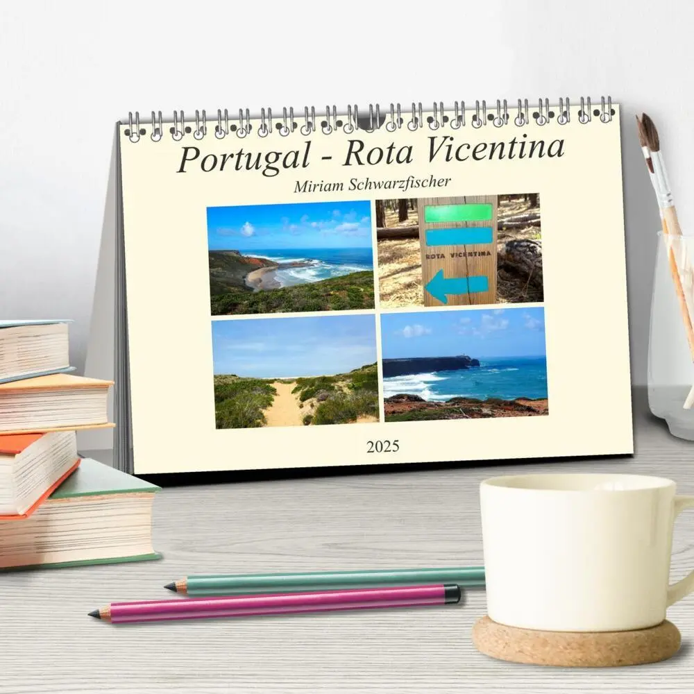 Bild: 9783435273454 | Portugal - Rota Vicentina (Tischkalender 2025 DIN A5 quer),...