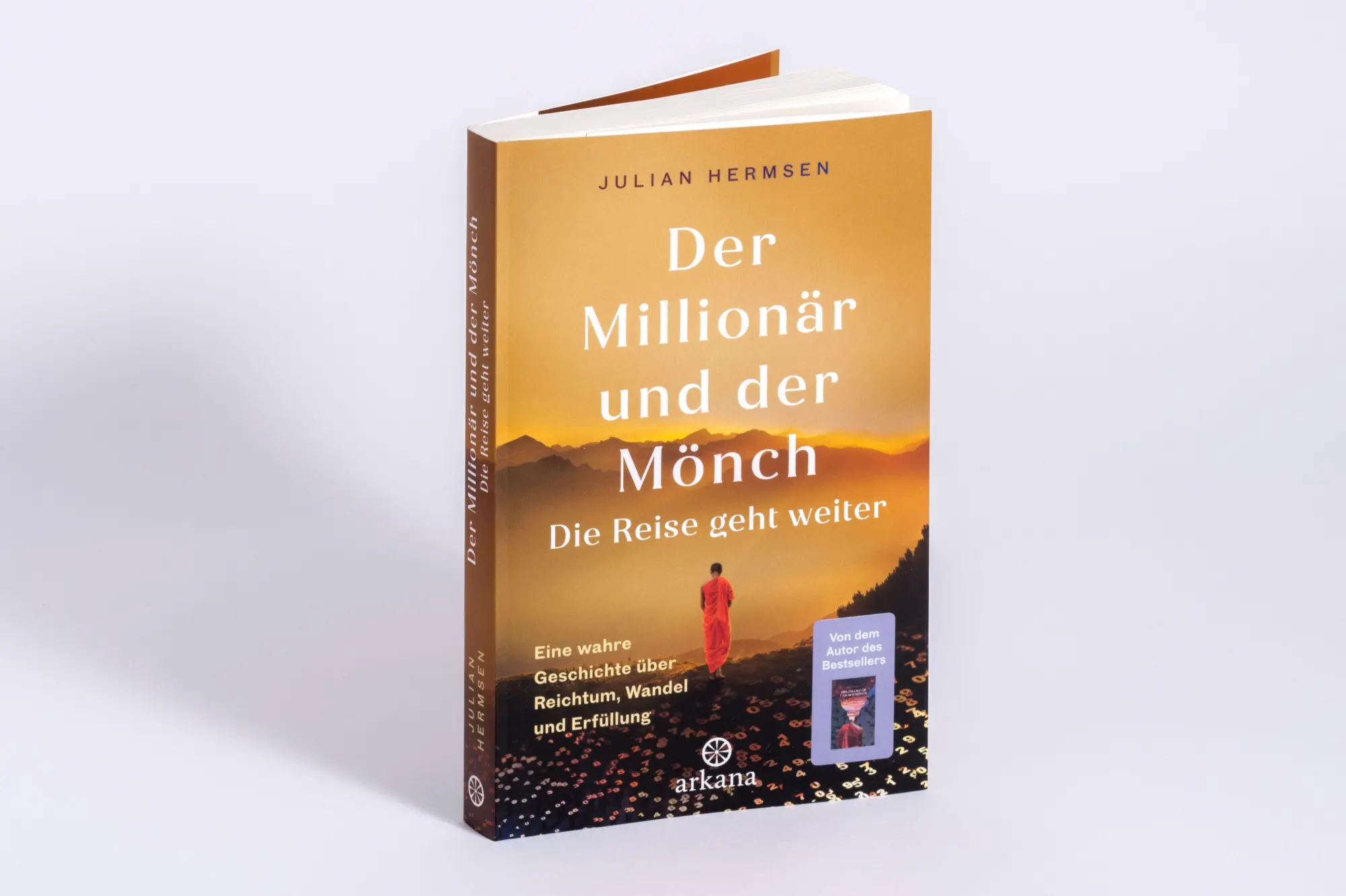 Bild: 9783442343454 | Der Millionär und der Mönch - Die Reise geht weiter | Julian Hermsen