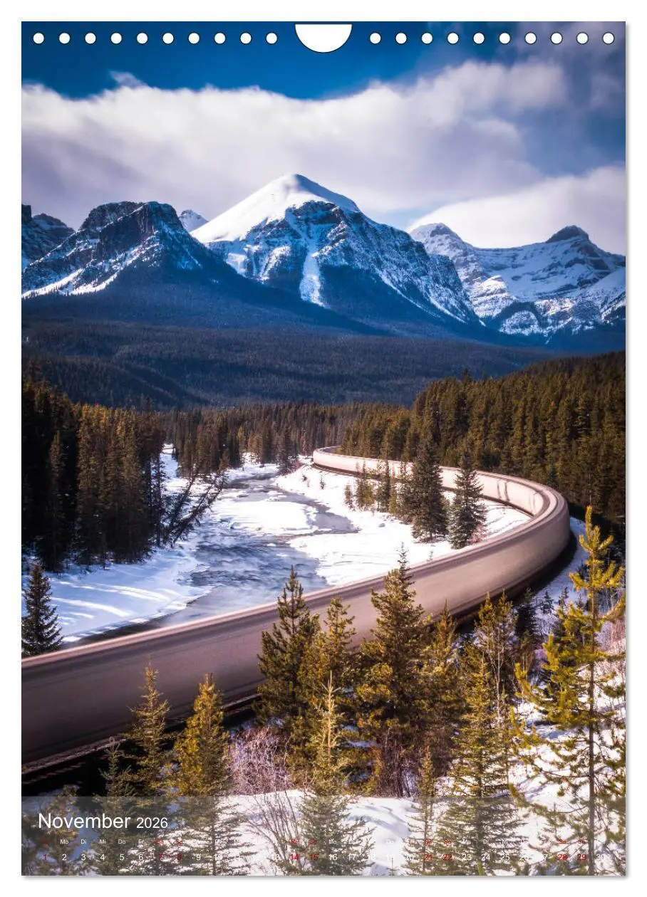 Bild: 9783516383454 | Die kanadischen Rockies (Wandkalender 2026 DIN A4 hoch), CALVENDO...