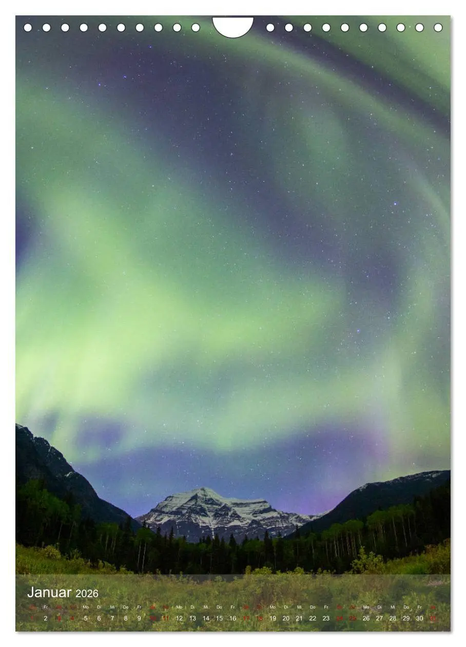 Bild: 9783516383454 | Die kanadischen Rockies (Wandkalender 2026 DIN A4 hoch), CALVENDO...