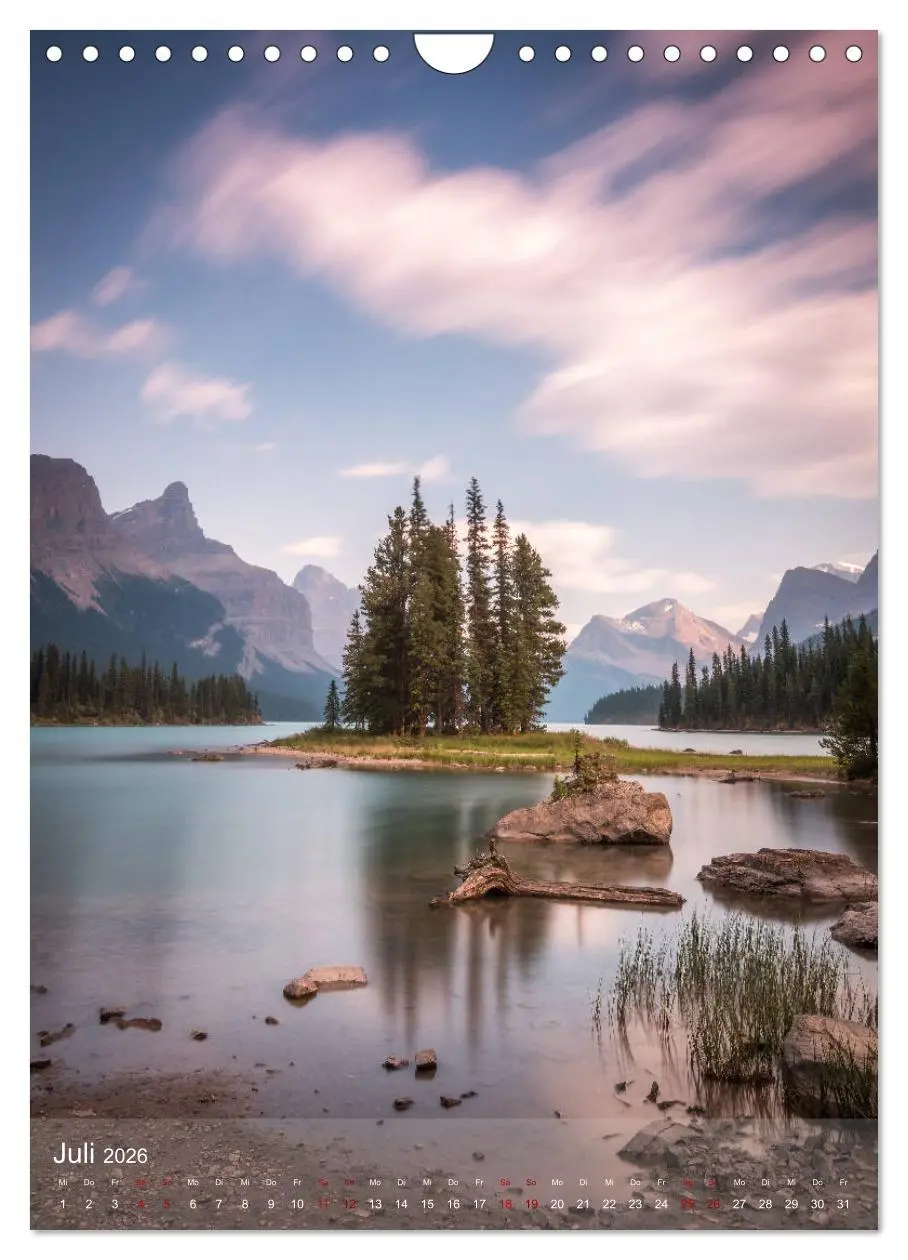 Bild: 9783516383454 | Die kanadischen Rockies (Wandkalender 2026 DIN A4 hoch), CALVENDO...