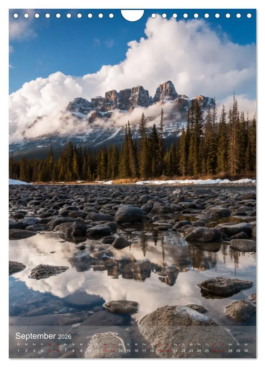 Bild: 9783516383454 | Die kanadischen Rockies (Wandkalender 2026 DIN A4 hoch), CALVENDO...
