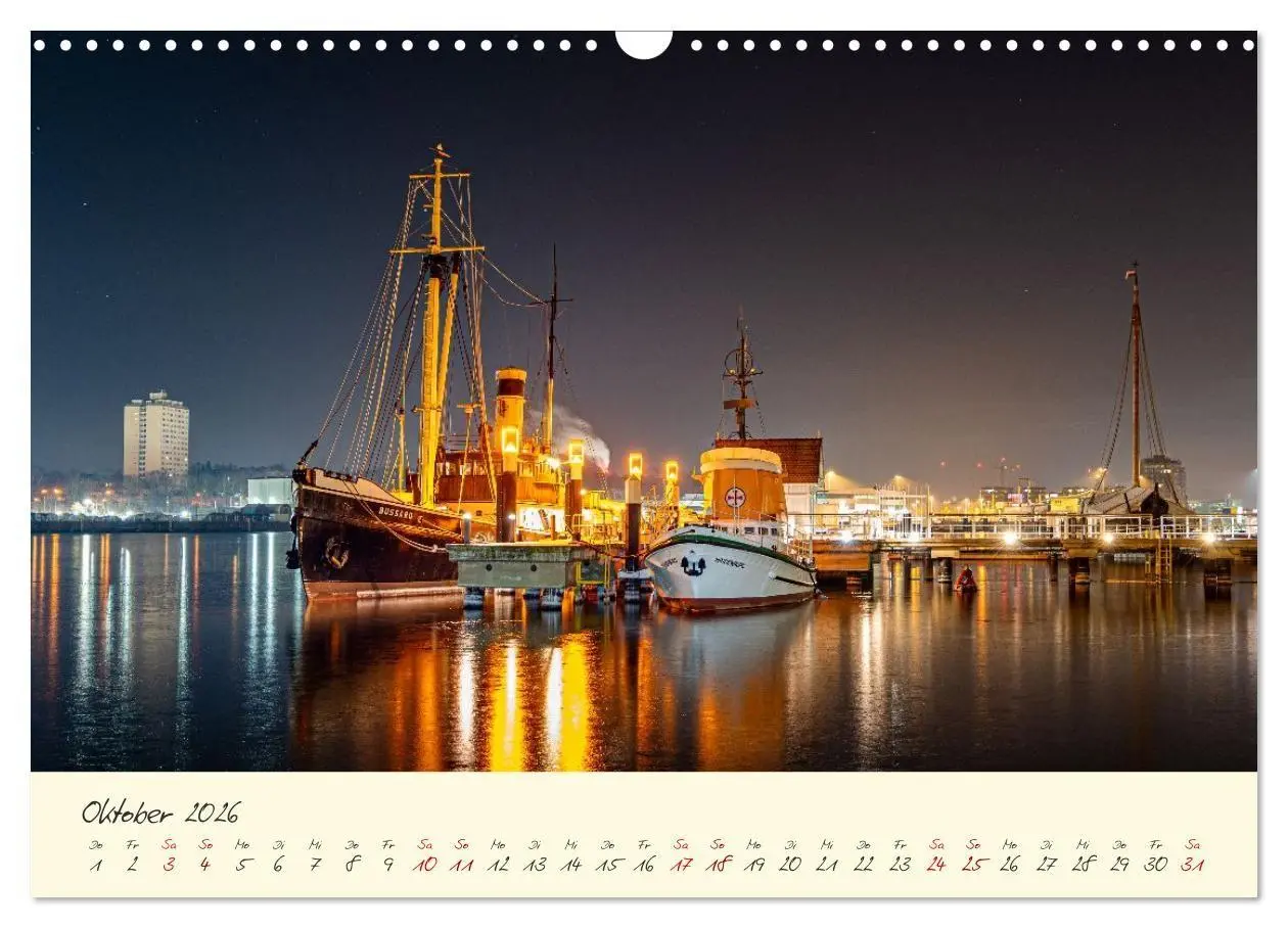 Bild: 9783516693454 | Kiel - Maritimes Flair im Wandel der Jahreszeiten (Wandkalender...