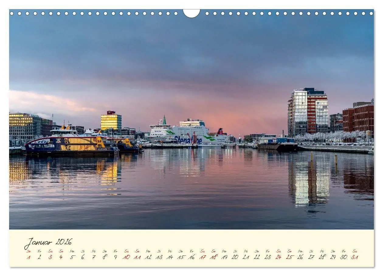 Bild: 9783516693454 | Kiel - Maritimes Flair im Wandel der Jahreszeiten (Wandkalender...
