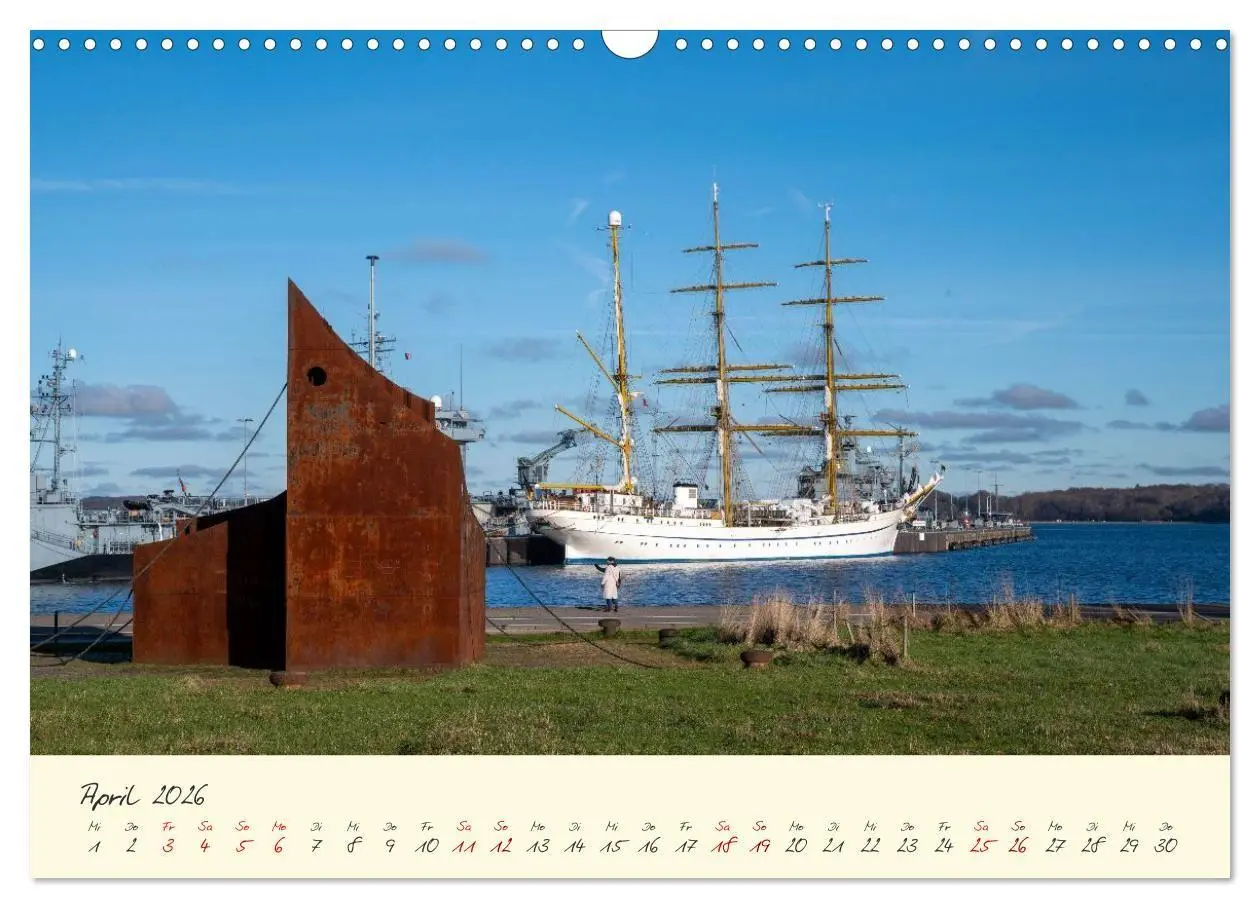 Bild: 9783516693454 | Kiel - Maritimes Flair im Wandel der Jahreszeiten (Wandkalender...